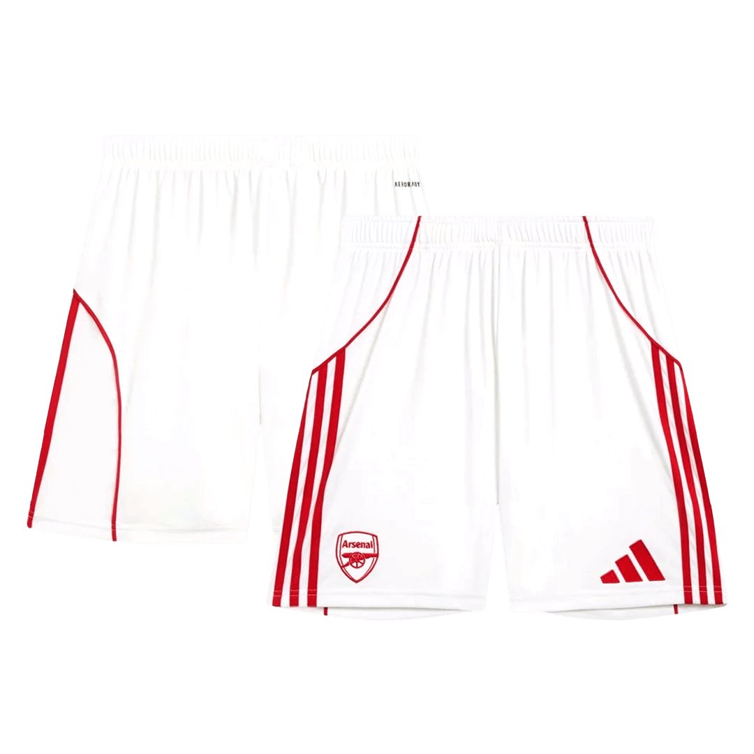 Kit Completo Arsenal Casa Uomo 2025/26 - 3 Pezzi