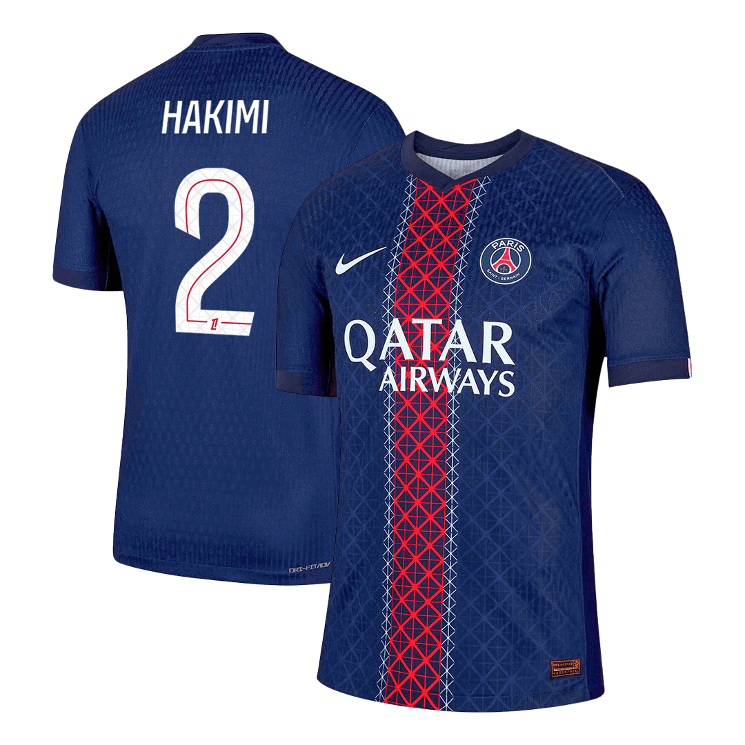 Maglia Gara PSG Casa HAKIMI #2 Uomo 2025/26
