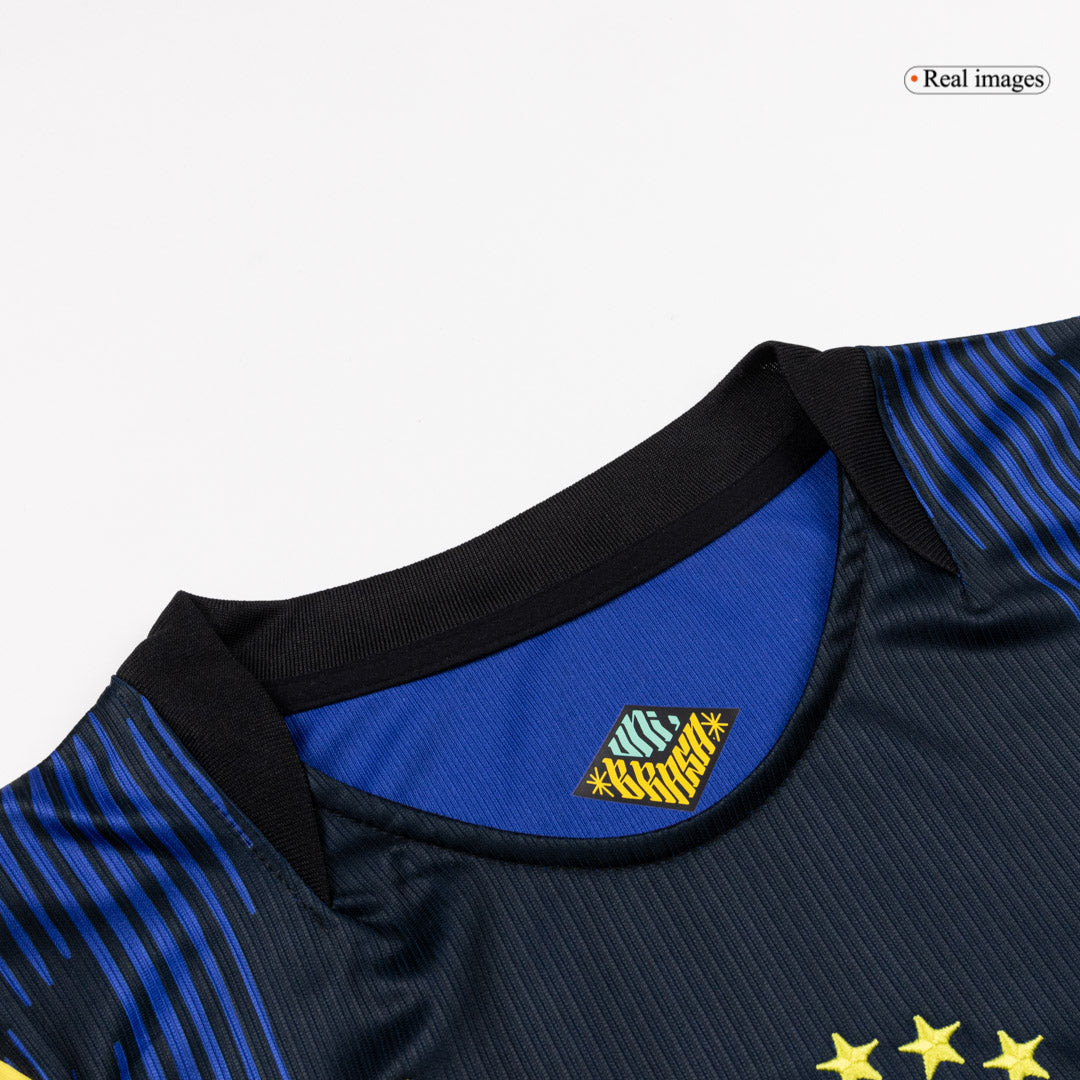 Maglia Replica Brasile Trasferta NEYMAR JR. #10 Uomo Mondiali 2026