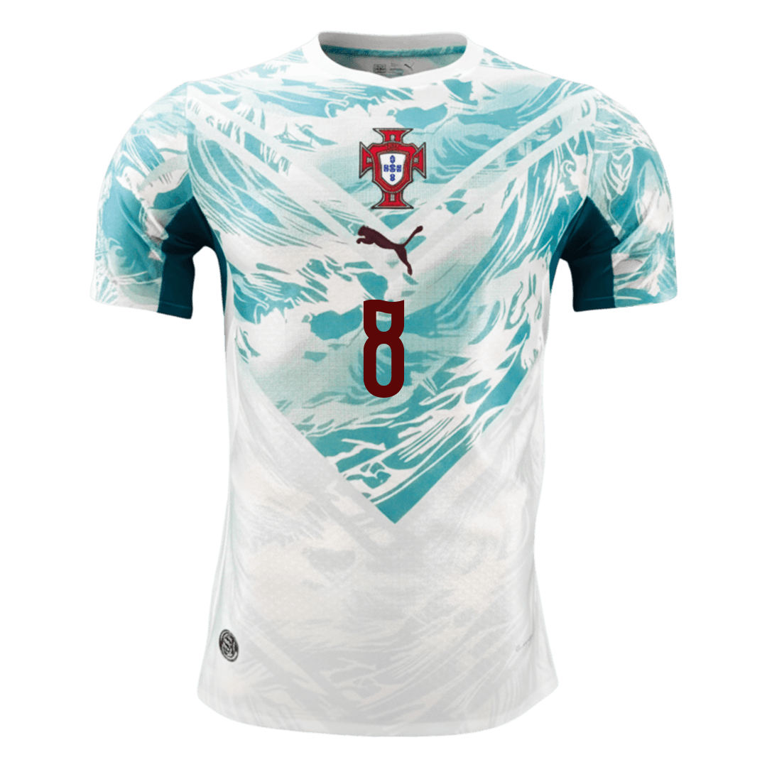 Maglia Gara Portogallo Trasferta B.FERNANDES #8 Uomo Mondiali 2026