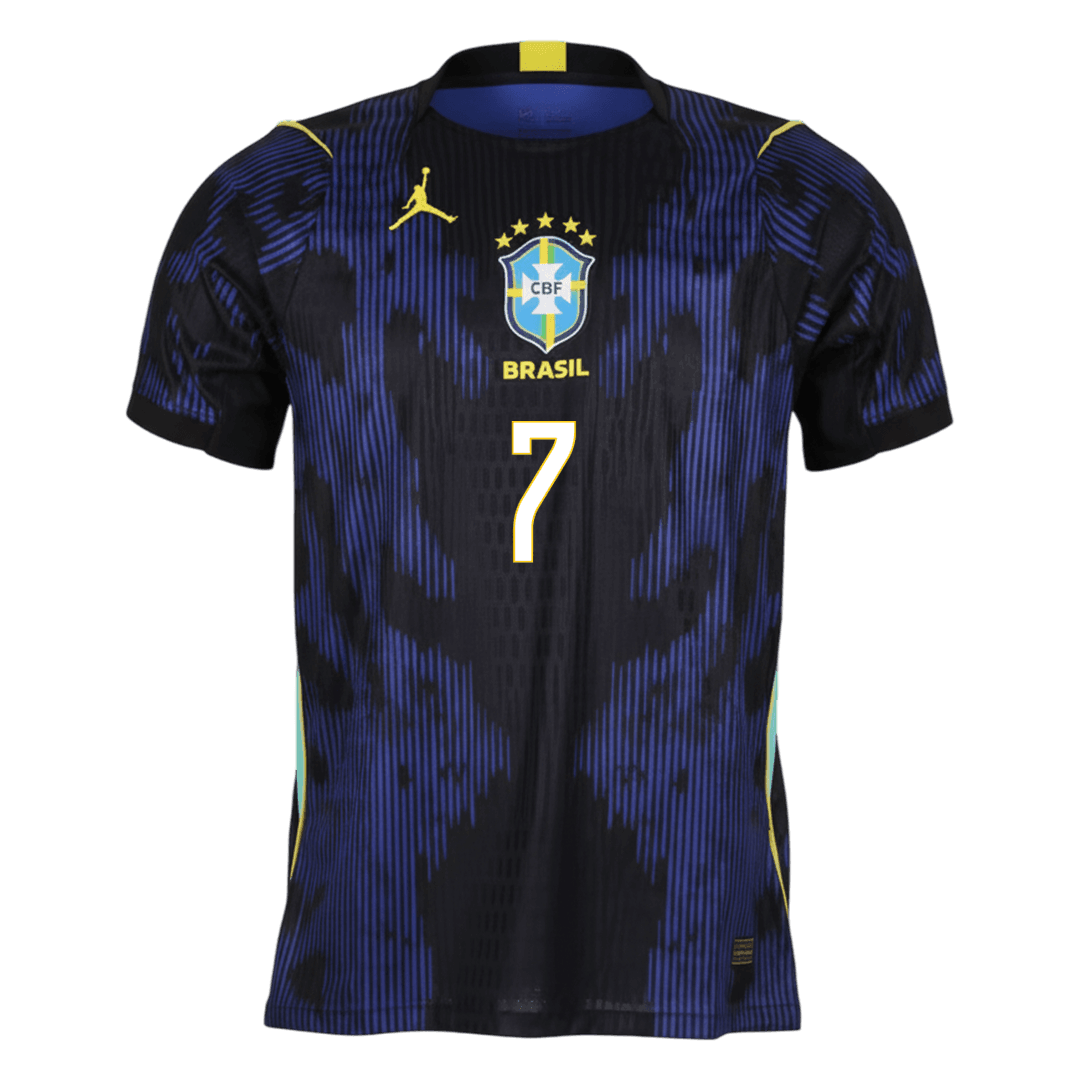 Maglia Gara Brasile Trasferta VINI JR. #7 Uomo 2026