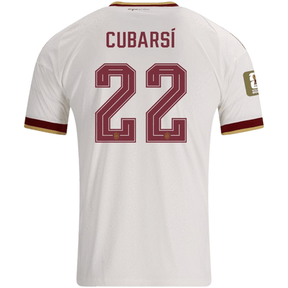 Maglia Gara Spagna Trasferta CUBARSÍ #22 Uomo Mondiali 2026 Champion Edition