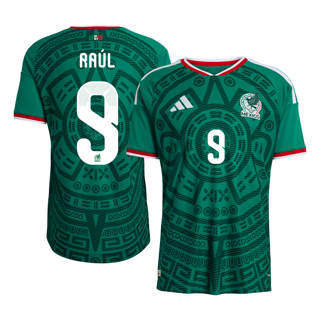 Maglia Gara Messico Casa Raúl #9 Uomo 2026
