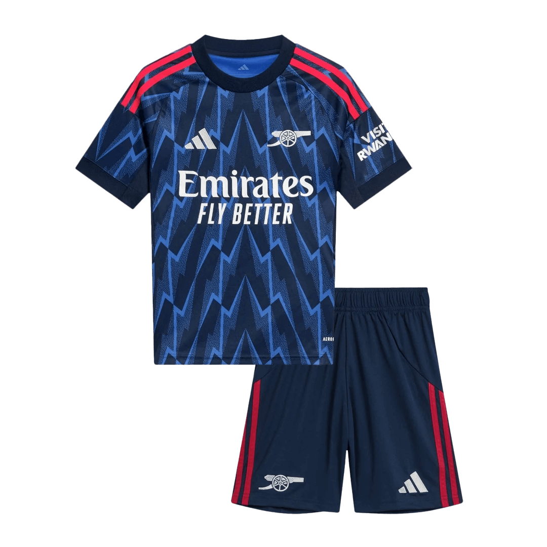 Base Kit Bambino Arsenal Trasferta 2025/26 - 2 Pezzi