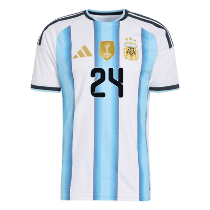 Maglia Gara Argentina Casa E. FERNÁNDEZ #24 Uomo Mondiali 2026