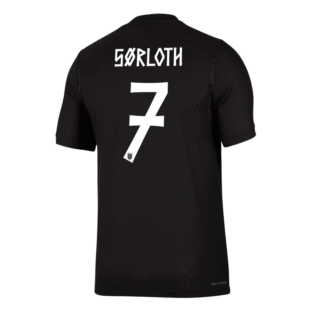 Maglia Gara Norvegia Trasferta SØRLOTH #7 Uomo Mondiali 2026