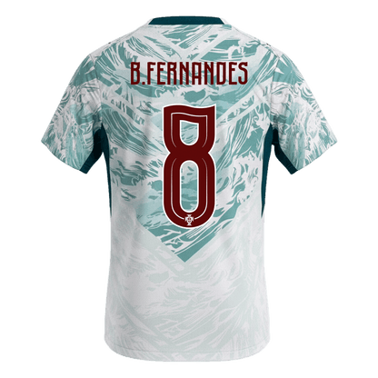 Maglia Replica Portogallo Trasferta B.FERNANDES #8 Uomo Mondiali 2026