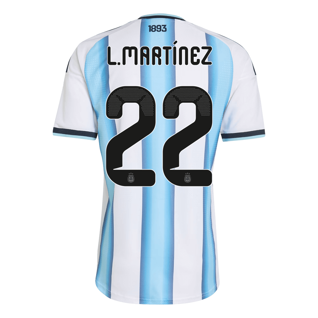 Maglia Gara Argentina Casa L.MARTÍNEZ #22 Uomo 2026
