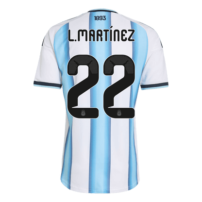 Maglia Gara Argentina Casa L.MARTÍNEZ #22 Uomo 2026