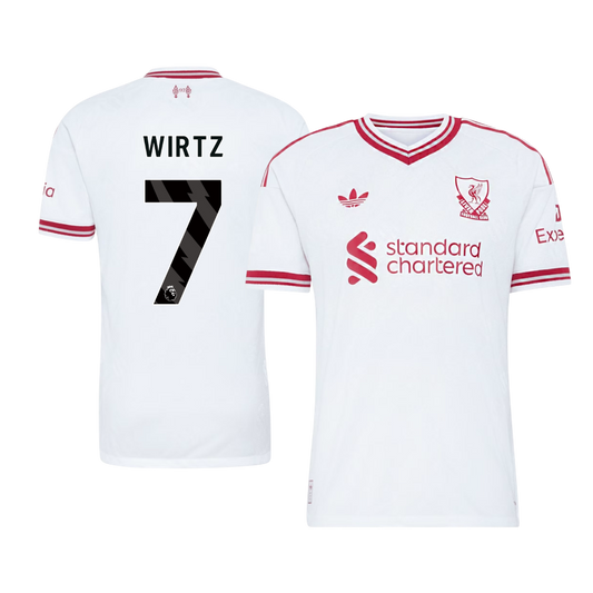 Maglia Gara Liverpool Trasferta WIRTZ #7 Uomo 2026/27