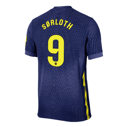 Maglia Gara Atletico Madrid Trasferta SØRLOTH #9 Uomo 2025/26