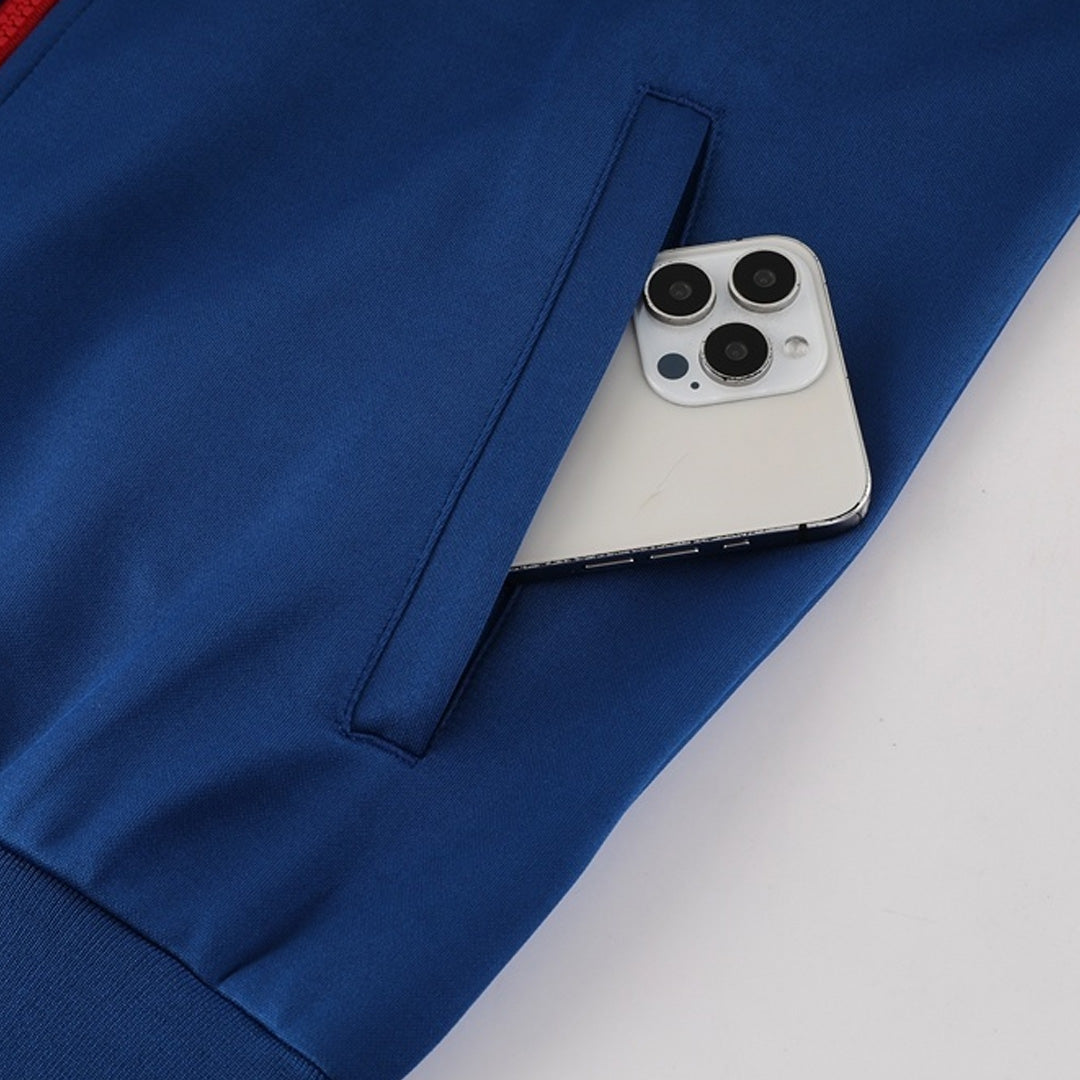 PSG Tuta Allenamento 2025/26 Blu Navy e Rosso