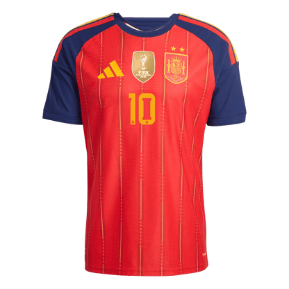 Maglia Gara Spagna Casa OLMO #10 Uomo Mondiali 2026 Champion Edition