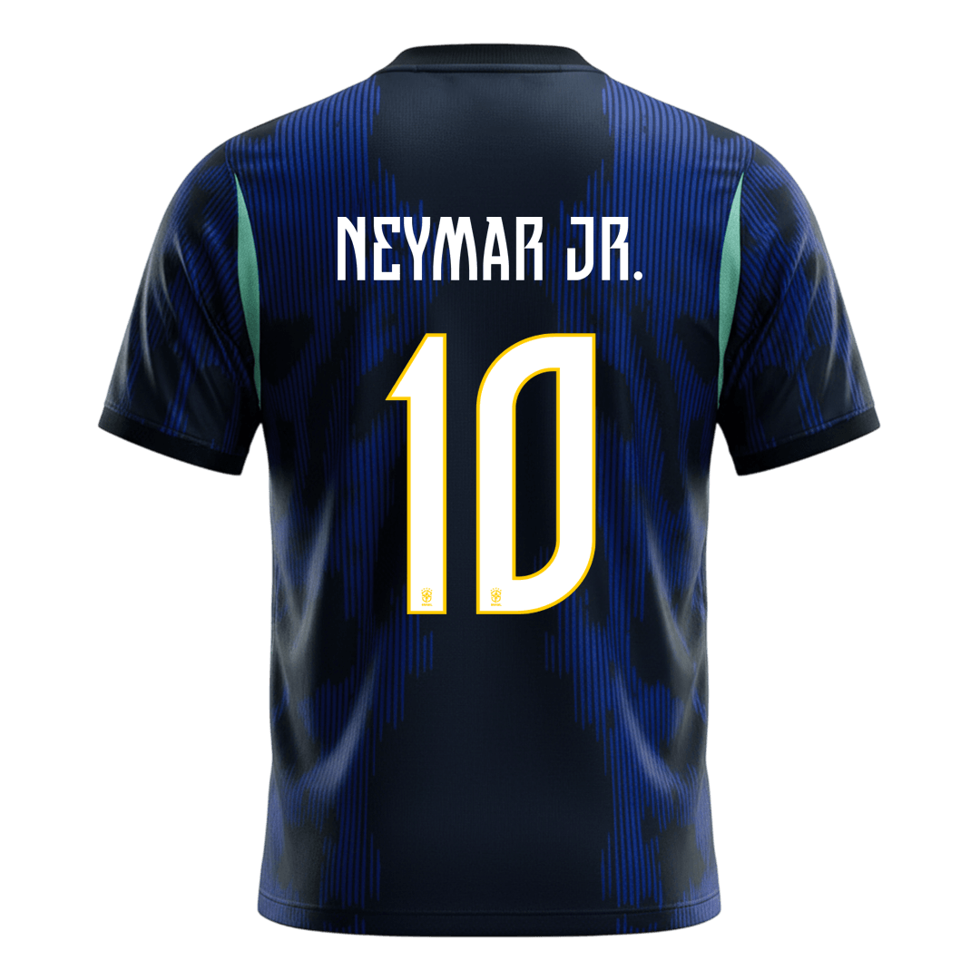 Maglia Replica Brasile Trasferta NEYMAR JR. #10 Uomo Mondiali 2026