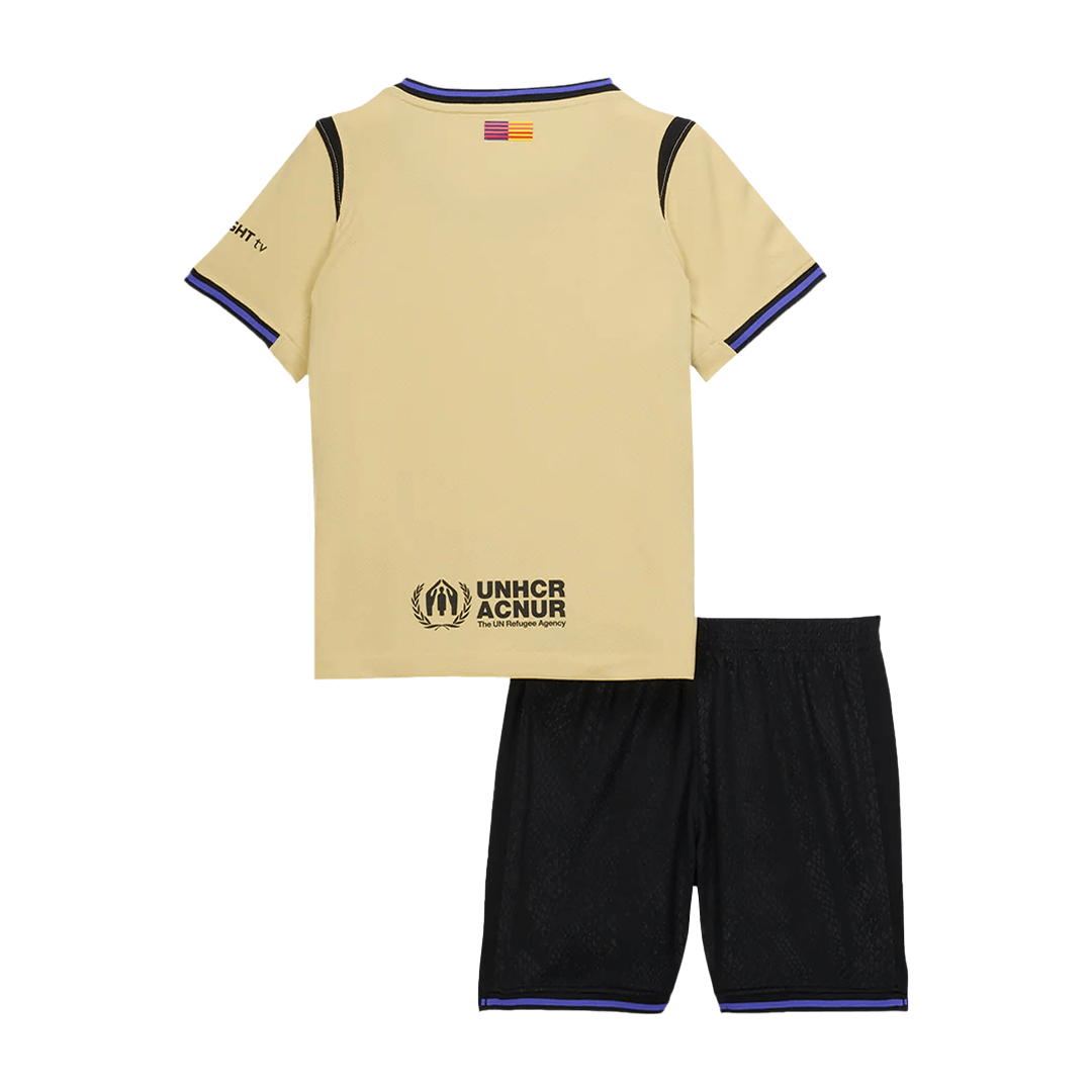 Base Kit Bambino Barcelona Trasferta 2025/26 - 2 Pezzi