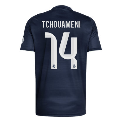 Maglia Replica Real Madrid Trasferta TCHOUAMENI #14 Uomo 2025/26
