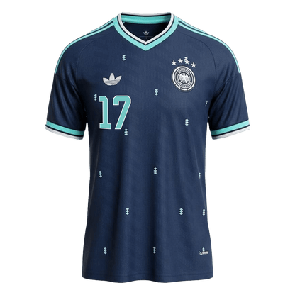 Maglia Replica Germania Trasferta WIRTZ #17 Uomo Mondiali 2026