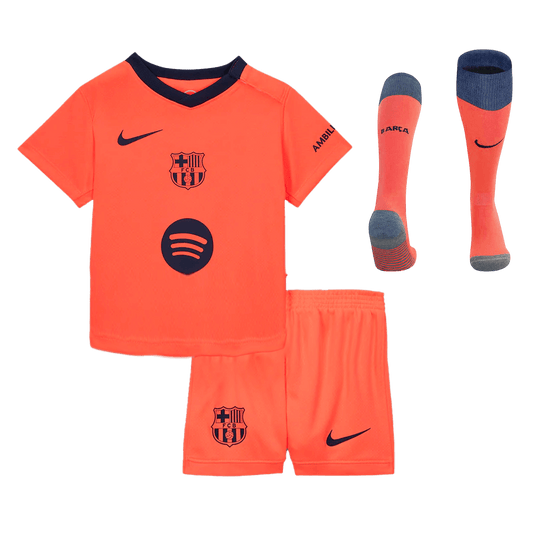 Completo Bambino Barcelona Terza 2025/26 - 3 Pezzi