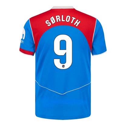 Maglia Replica Atletico Madrid Terza SØRLOTH #9 Uomo 2025/26