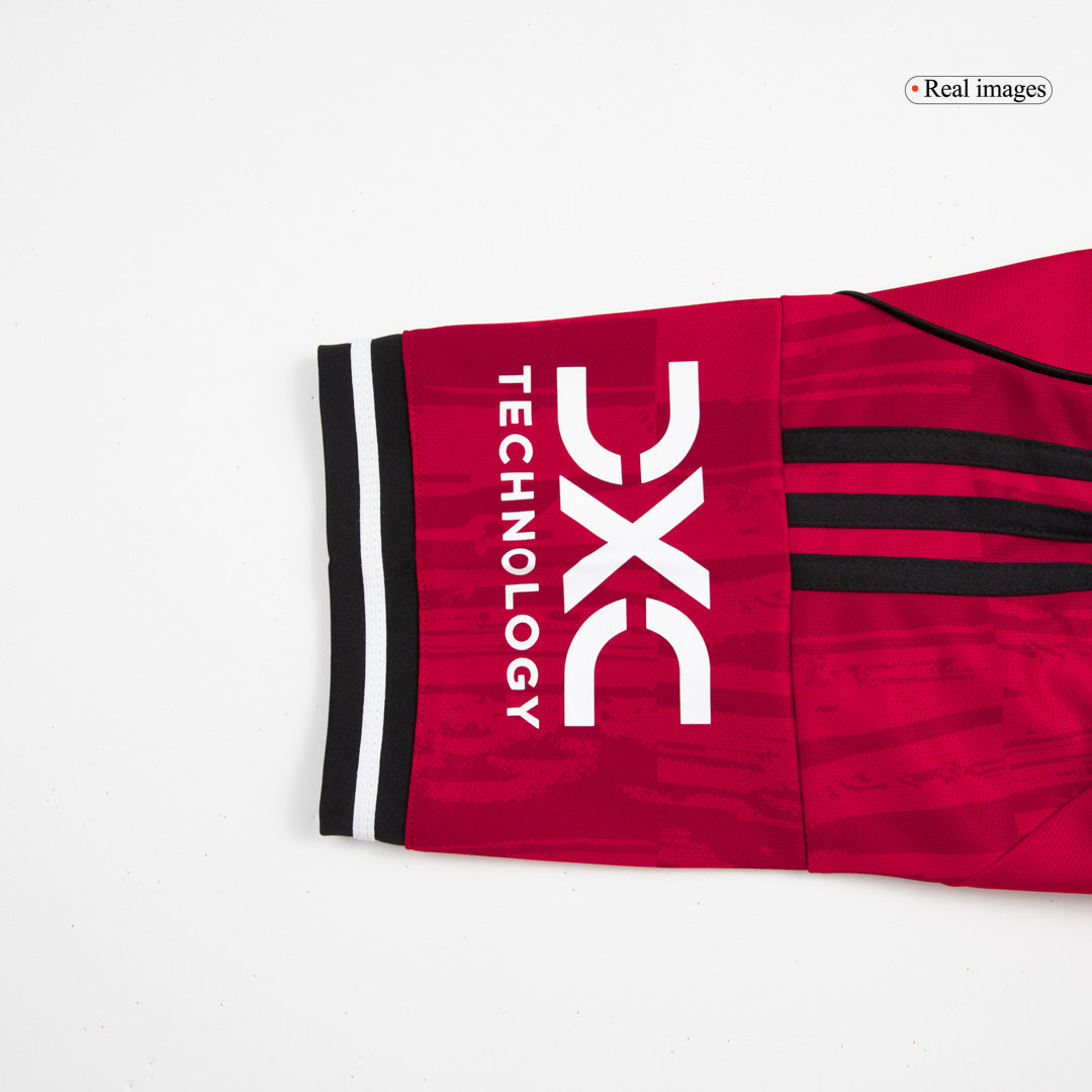 Completo Base Manchester United Casa Uomo 2025/26 - 3 Pezzi