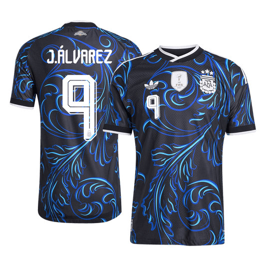 Maglia Gara Argentina Trasferta J. ÁLVAREZ #9 Uomo Mondiali 2026