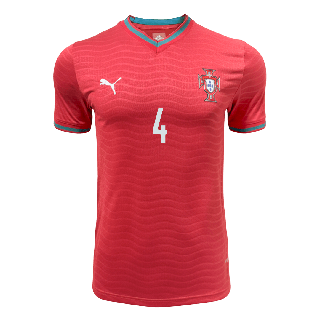 Maglia Gara Portogallo Casa RÚBEN DIAS #4 Uomo 2026