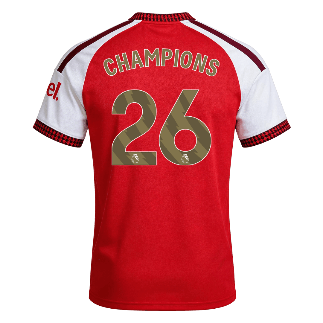 Maglia Replica Arsenal Casa CHAMPIONS #26 Uomo 2026/27