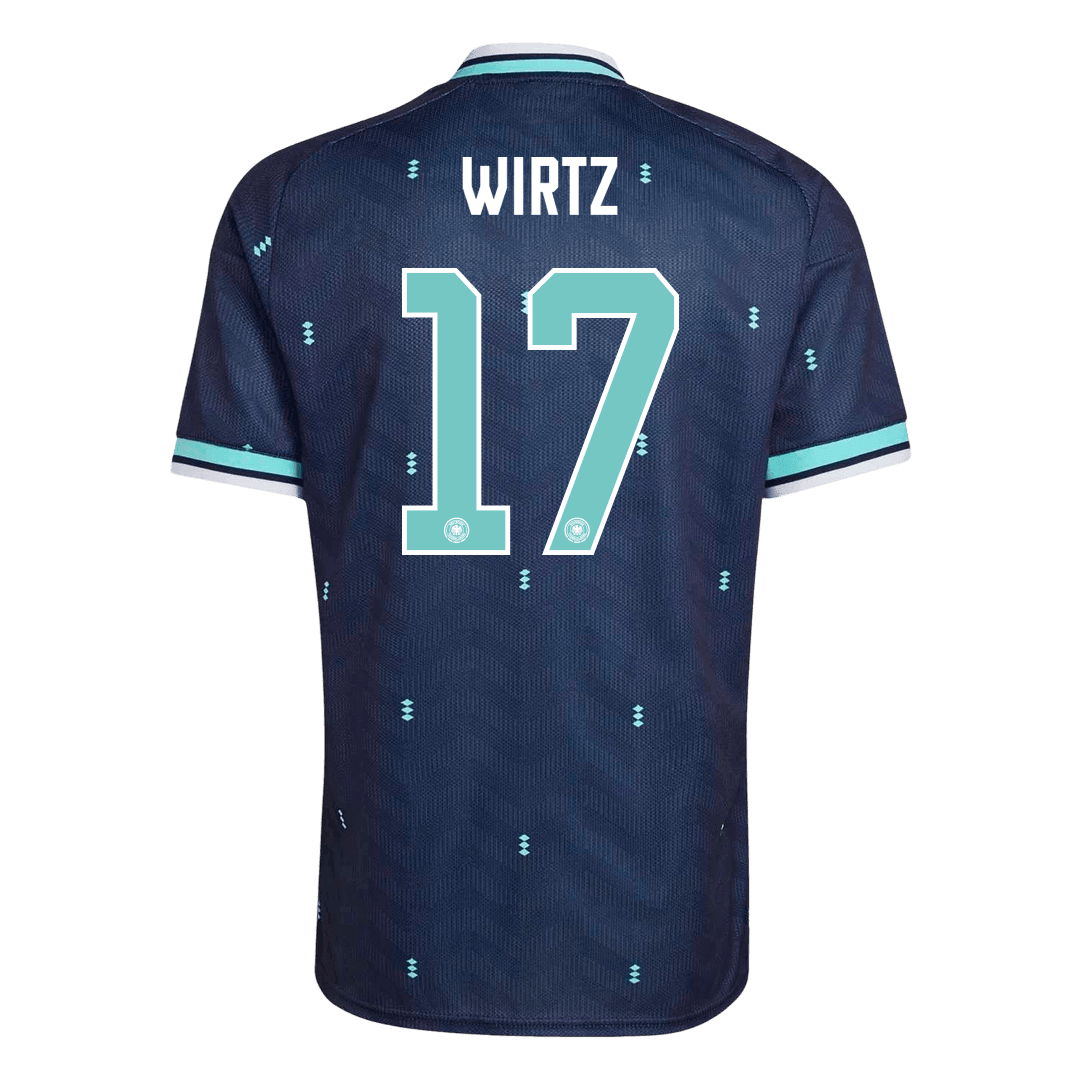 Maglia Replica Germania Trasferta WIRTZ #17 Uomo Mondiali 2026