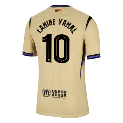 Maglia Gara Barcelona Trasferta LAMINE YAMAL #10 Uomo 2025/26 - UCL