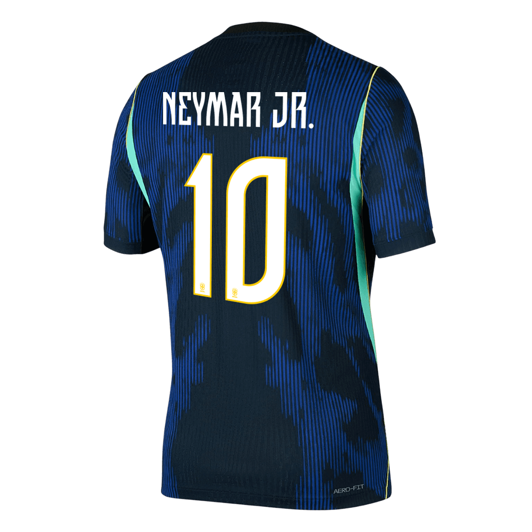 Maglia Gara Brasile Trasferta NEYMAR JR. #10 Uomo Mondiali 2026