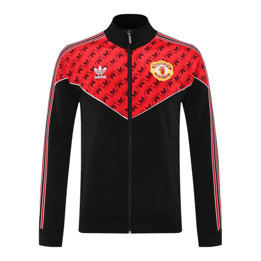 Manchester United Giacca Allenamento 2025/26 Rosso e Nero
