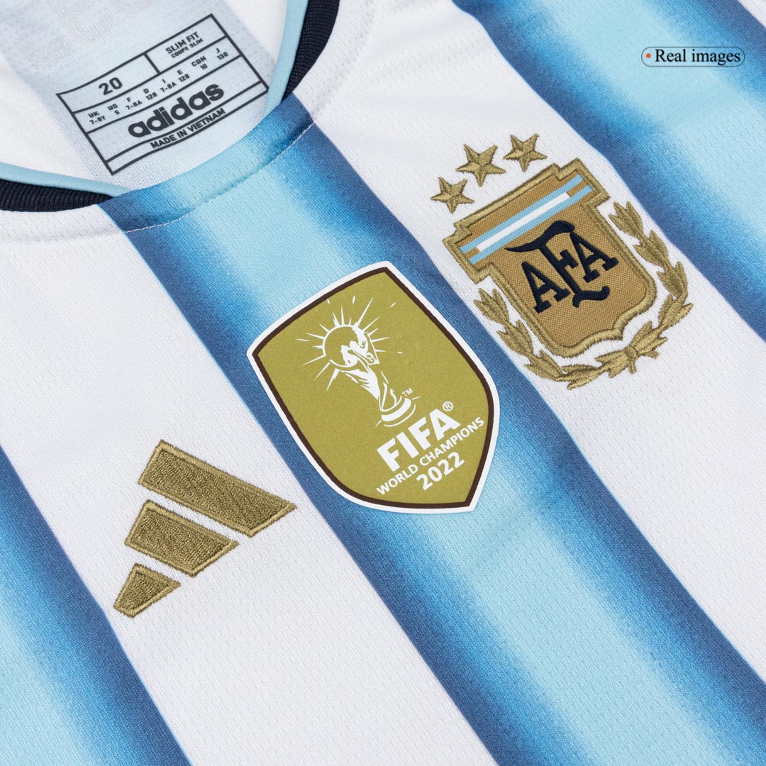 Base Kit Bambino Argentina MESSI #10 Casa Mondiali 2026 - 2 Pezzi