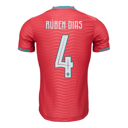 Maglia Gara Portogallo Casa RÚBEN DIAS #4 Uomo 2026