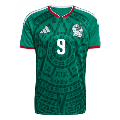 Maglia Replica Messico Casa Raúl #9 Uomo 2026