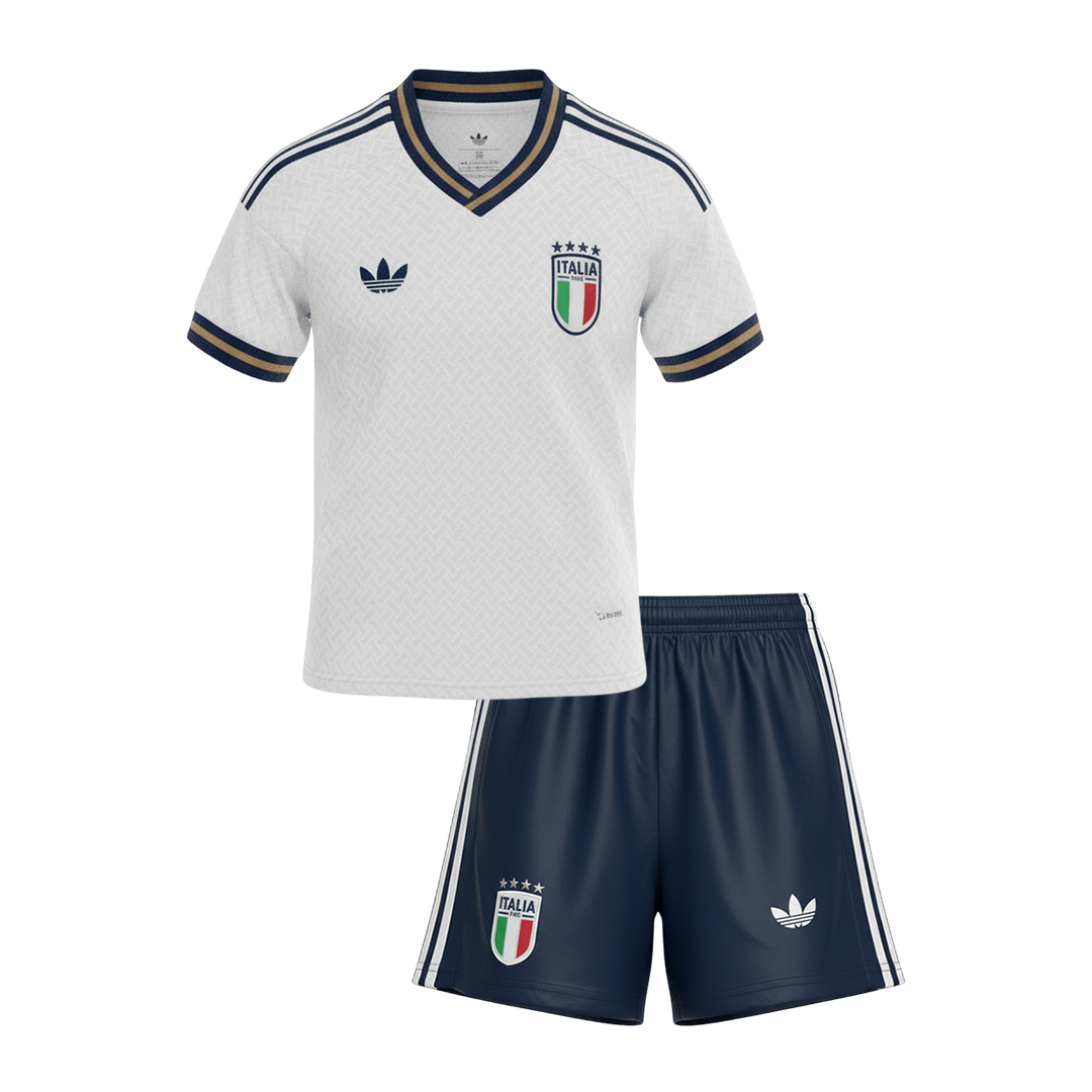 Base Kit Bambino Italia Trasferta 2026 - 2 Pezzi