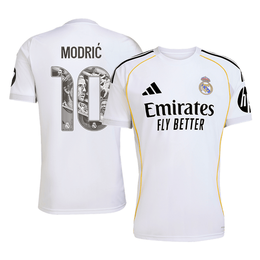 Maglia Replica Real Madrid Casa Uomo MODRIC #10 2025/26 - Speciale