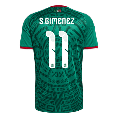 Maglia Replica Messico Casa S.GIMENEZ #11 Uomo 2026