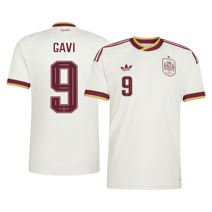Maglia Replica Spagna Trasferta GAVI #9 Uomo Mondiali 2026