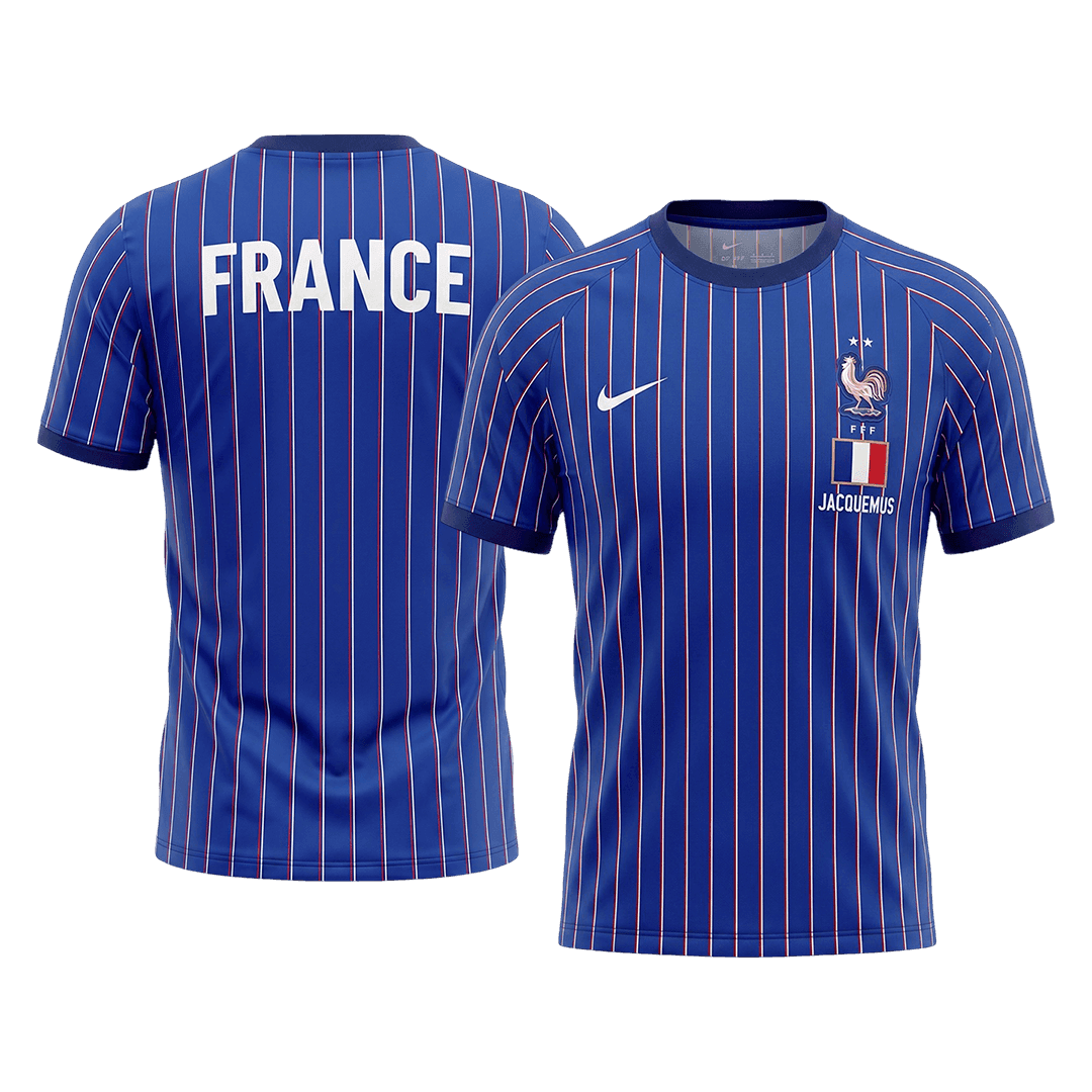 Maglia Replica Francia Pre-Partita Uomo Mondiali 2026