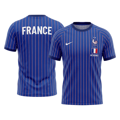 Maglia Replica Francia Pre-Partita Uomo Mondiali 2026