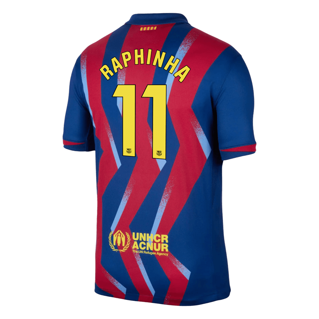 Maglia Replica Barcelona Quarta RAPHINHA #11 Uomo 2025/26