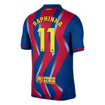 Maglia Replica Barcelona Quarta RAPHINHA #11 Uomo 2025/26