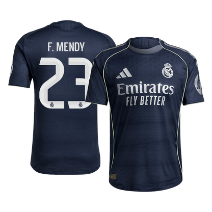 Maglia Gara Real Madrid Trasferta F.MENDY #23 Uomo 2025/26