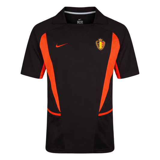 Maglia Retro Belgio Trasferta Mondiali 2002