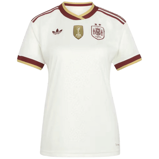 Maglia Replica Spagna Trasferta Donna Mondiali 2026