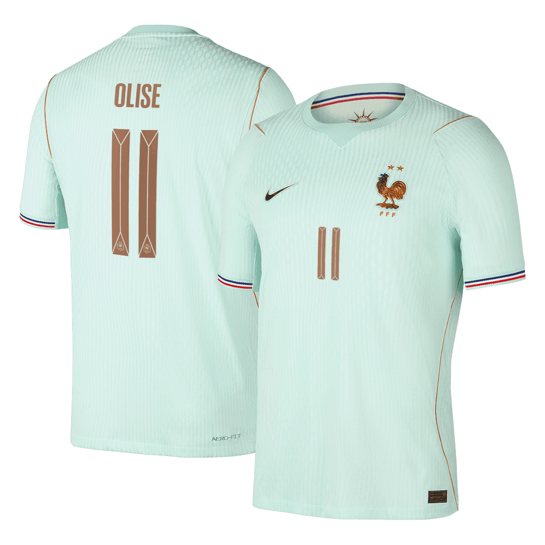 Maglia Gara Francia Trasferta OLISE #11 Uomo Mondiali 2026