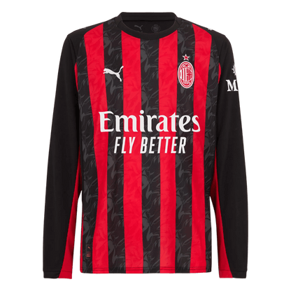 Maglia Gara AC Milan Uomo Casa Uomo 2025/26 - Manica Lunga